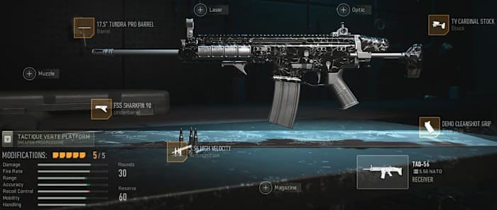 CALL OF DUTY MODERN WAFARE 2 TAQ 56 LOADOUT BUILD COD MW2 FULL